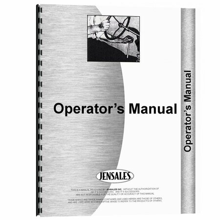 AFTERMARKET Tractor Operator's Manual for White 100 RAP82540
